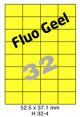 Fluo Geel H 32-4 - 52.5x37.1mm