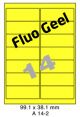 Fluo Geel A 14-2 - 99.1x38.1mm