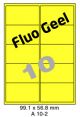 Fluo Geel A 10-2 - 99.1x56.8mm