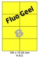Fluo Geel H 8-2 - 105x74.25mm