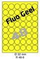 Fluo Geel R 48-6 Dia 32mm  