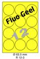 Fluo Geel R 12-3 Dia 63.5mm 