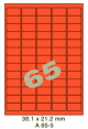 Standaard Oranje A 65-5 - 38.1x21.2mm