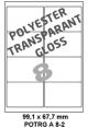 Polyester Transparant Gloss A 8-2 - 99 1x67 8mm