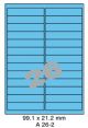 Standaard Blauw A 26-2 - 99.1x21.2mm
